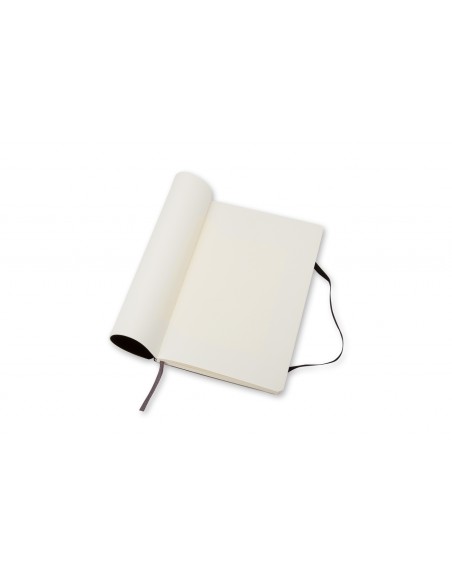 Moleskine Notebook Large Plain Black Soft Cover