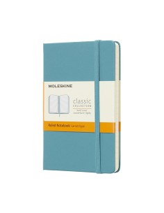 Märkmik Moleskine Classic 9x14cm, jooneline, kõvad kaaned, sinine