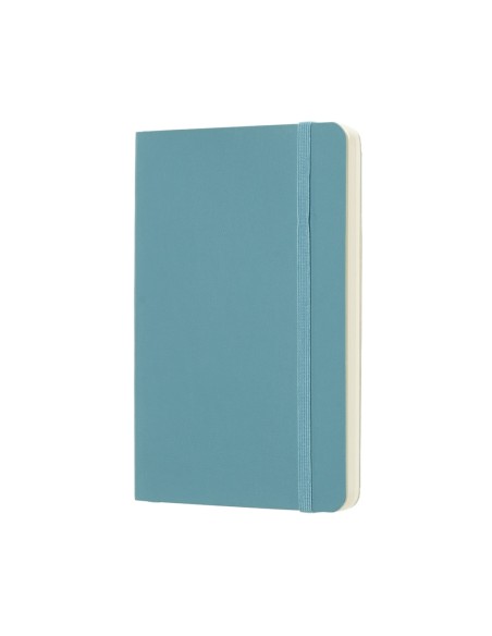 Märkmik Moleskine Classic 9x14cm, valge, pehmed kaaned, sinine