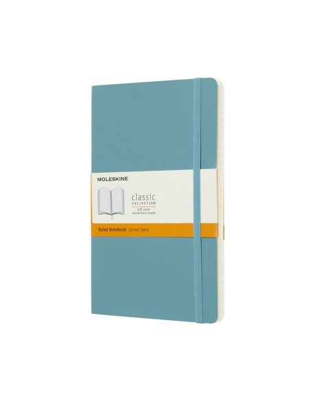 Märkmik Moleskine Classic 13x21cm, jooneline, pehmed kaaned, sinine