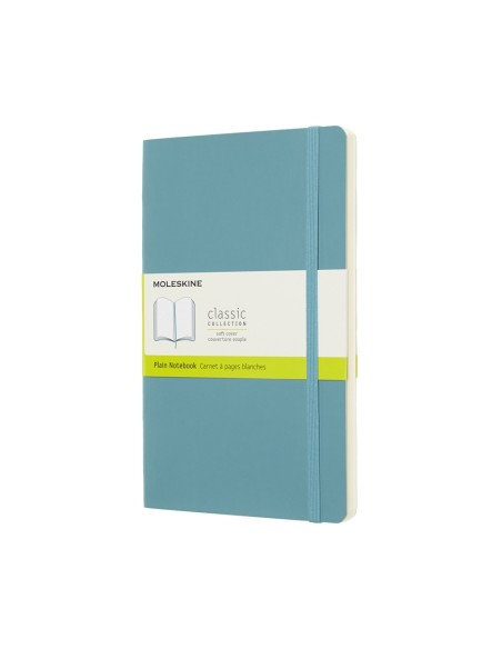 Märkmik Moleskine Classic 13x21cm, valge, pehmed kaaned, sinine