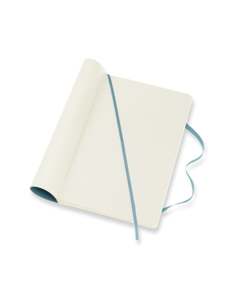 Märkmik Moleskine Classic 13x21cm, valge, pehmed kaaned, sinine