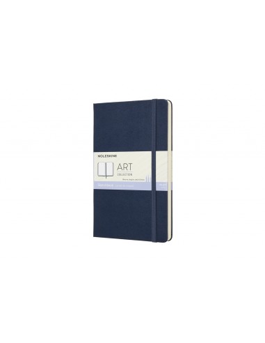 Märkmik Moleskine Sketchbooks A5, valge, kõvad kaaned, sinine