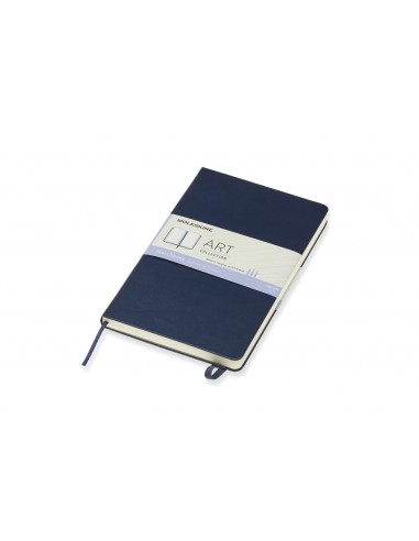 Märkmik Moleskine Sketchbooks A5, valge, kõvad kaaned, sinine