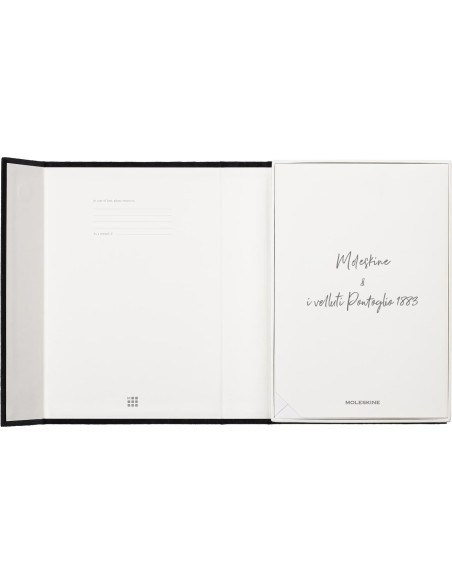 Moleskine Notebook Velvet large ruled Green Box
