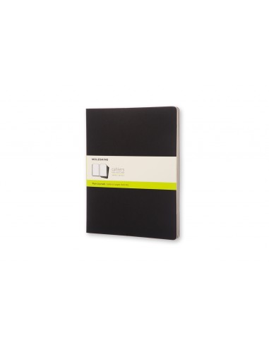 Märkmik Moleskine Cahier 21x30cm, valge, pehmed kaaned, must
