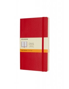 Moleskine Notebook Large Ruled Scarlet Red Soft