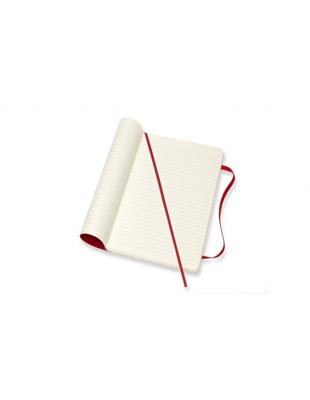 Moleskine Notebook Large Ruled Scarlet Red Soft