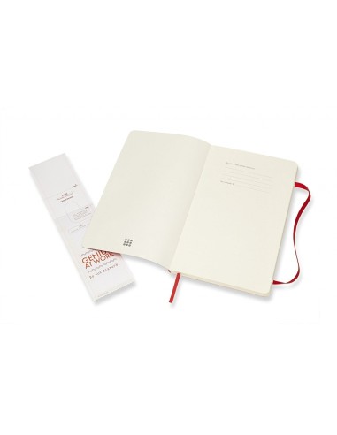 Moleskine Notebook Large Ruled Scarlet Red Soft