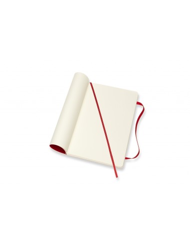 Moleskine Notebook Large Plain Scarlet Red Soft