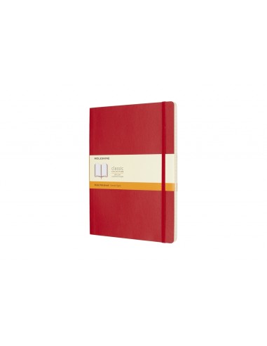 Moleskine Notebook Xl Ruled Scarlet Red Soft