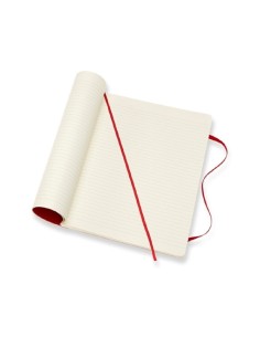Moleskine Notebook Xl Ruled Scarlet Red Soft 2