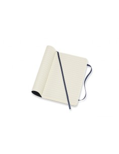 Märkmik Moleskine Classic 9x14cm, jooneline, pehmed kaaned, sinine 2