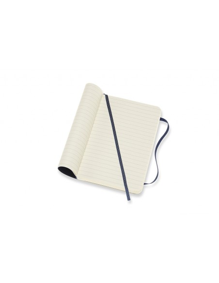 Moleskine Notebook Pocket Ruled Sapphire Blue Soft