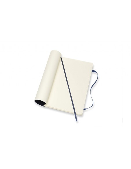 Moleskine Notebook Large Plain Sapphire Blue Soft