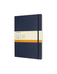 Moleskine Notebook Xl Ruled Sapphire Blue Soft