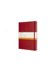 Moleskine Notebook Xl Ruled Scarlet Red Hard
