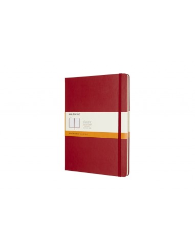 Moleskine Notebook Xl Ruled Scarlet Red Hard