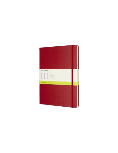 Moleskine Notebook Xl Plain Scarlet Red Hard