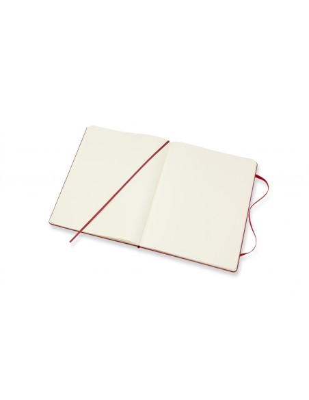 Moleskine Notebook Xl Plain Scarlet Red Hard