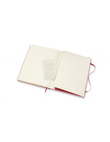Moleskine Notebook Xl Plain Scarlet Red Hard