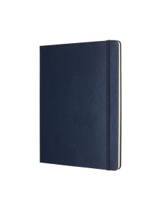 Märkmik Moleskine 19x25cm, jooneline, kõvad kaaned, sinine 2