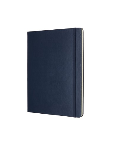 Märkmik Moleskine 19x25cm, jooneline, kõvad kaaned, sinine