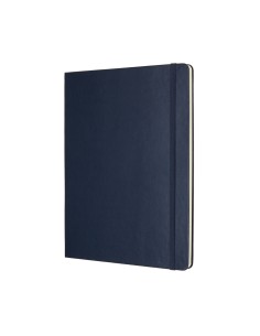 Moleskine Notebook Xl Plain Sapphire Blue Hard Cover 2