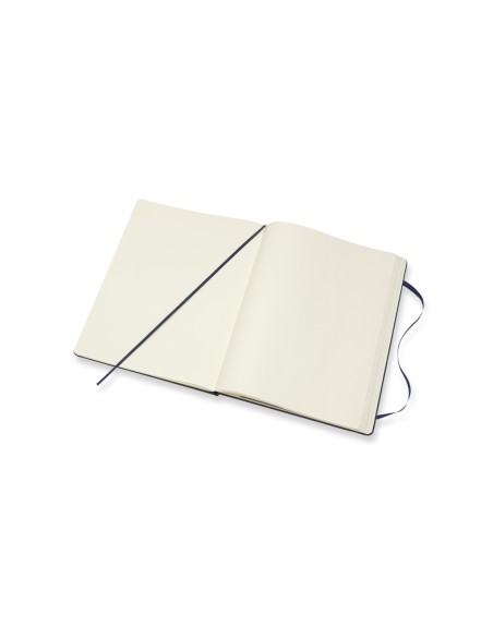 Moleskine Notebook Xl Plain Sapphire Blue Hard Cover