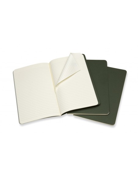 Moleskine Cahier Journals Large Ruled Myrtle Green