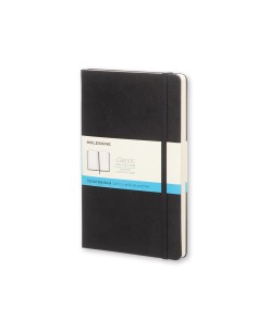 Märkmik Moleskine Classic 13x21cm,  täpiline sisu, pehmed kaaned, must