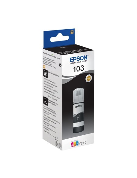 Tindipudel Epson EcoTank 103, Kõrge Saagikusega, Black, 70ml