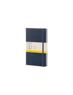 Märkmik Moleskine Classic 13x21cm, ruuduline, kõvad kaaned, sinine