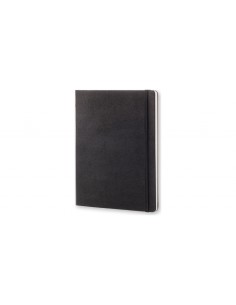 Märkmik Moleskine Classic 19x25cm, ruuduline, kõvad kaaned, must