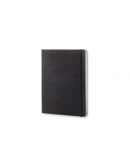 Märkmik Moleskine Classic 19x25cm, ruuduline, kõvad kaaned, must