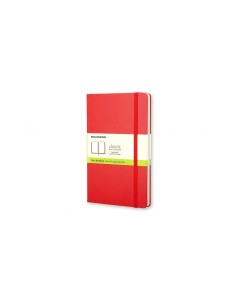 Moleskine Notebook Large Plain Red Hard Cover