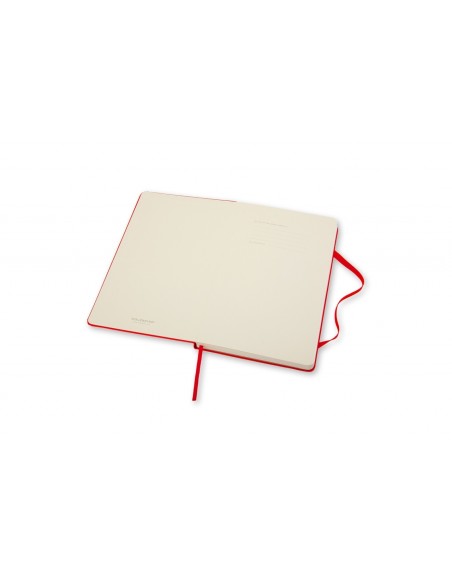 Moleskine Notebook Large Plain Red Hard Cover