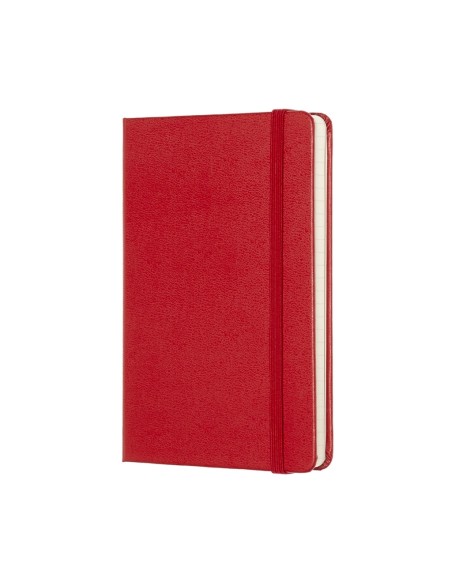 Märkmik Moleskine Classic 9x14cm, ruuduline, kõvad kaaned, punane