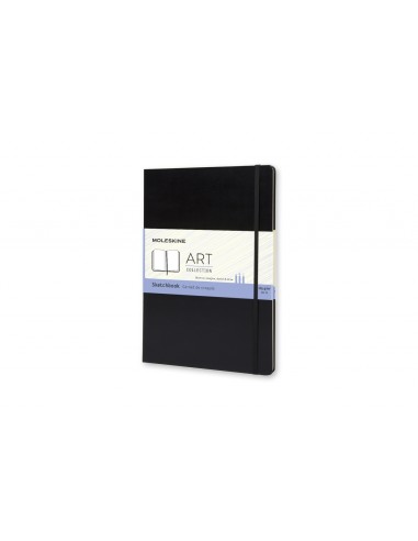 Märkmik Moleskine Sketchbooks A4, valge, kõvad kaaned, must