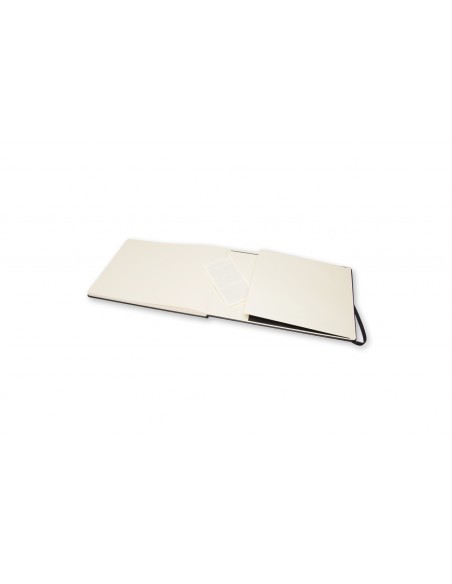 Märkmik Moleskine Akvarellialbum A4, valge, kõvad kaaned, must