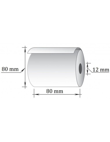 Termorull 80mmx80m(72mm)x12 (40rulli/kast)