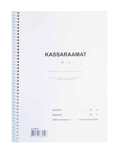 Form Kassaraamat A5 spiraalköide