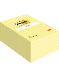 Post-it 660 note lined yellow 102 x 152 mm 2