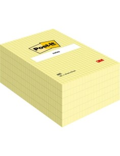 Sticky note 3M Post-it 662 grid yellow 102x152 mm 2
