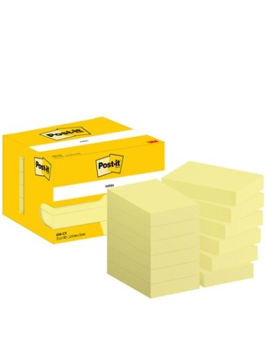 Sticky note 3M Post-it 656 yellow 51x76 mm 12pcs