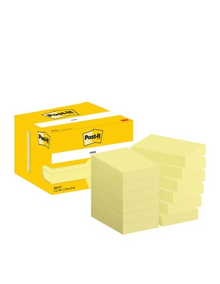 Sticky note 3M Post-it 656 yellow 51x76 mm 12pcs