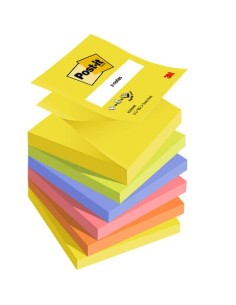 Z-note 3M Post-it  Neon colours Pack, 6 /pack