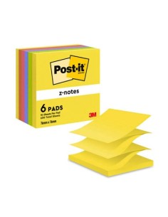 Märkmepaber-Z 3M Post-it 76x76mm Neon värvid 6tk/pk 2