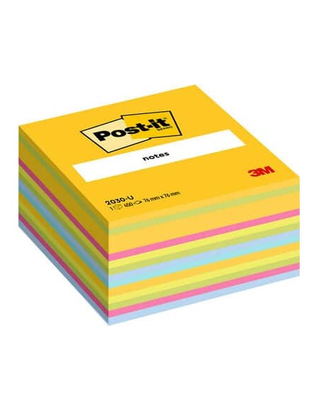 Sticky cube 3M Post-it Ultra 2030U 76x76mm (P)