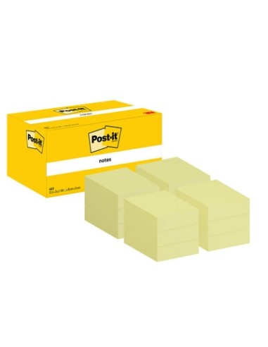 Sticky note 3M Post-it 653 yellow 38x51 mm 3-pack